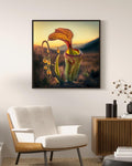 Sarracenia sunset concept (12x12 inch)